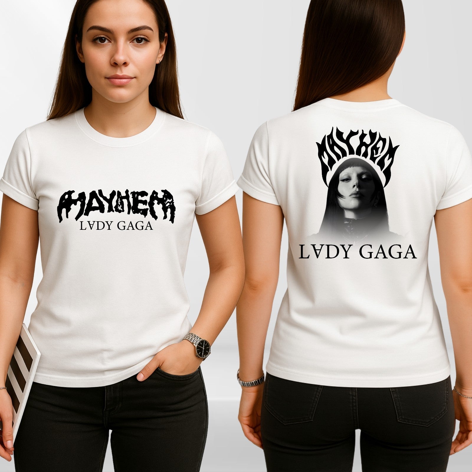 Edgy Music Fan Graphic T-Shirt | Mayhem Style Gothic Rock Tee | Unisex Fashion T