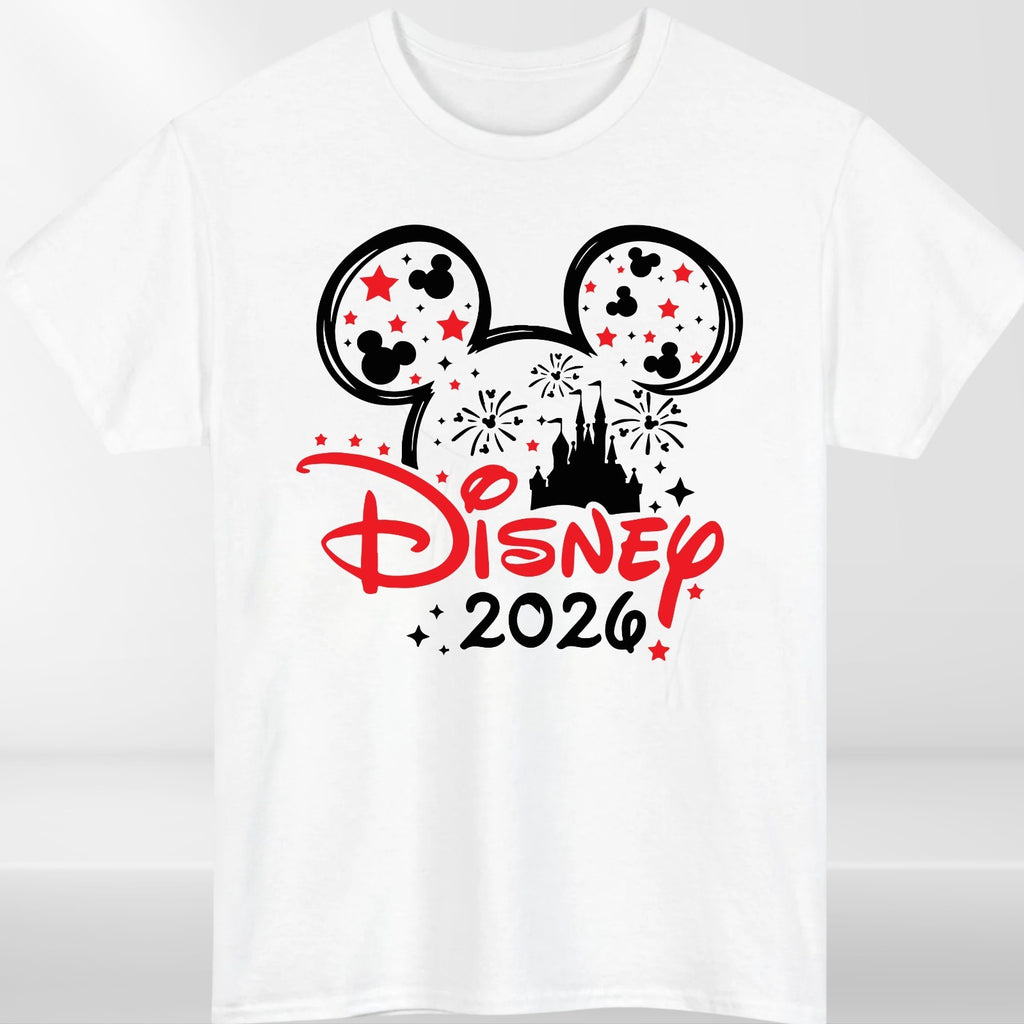 Disney Trip 2026 Family Matching Minnie T Shirt Disneyland Holiday T-Shirt Gift