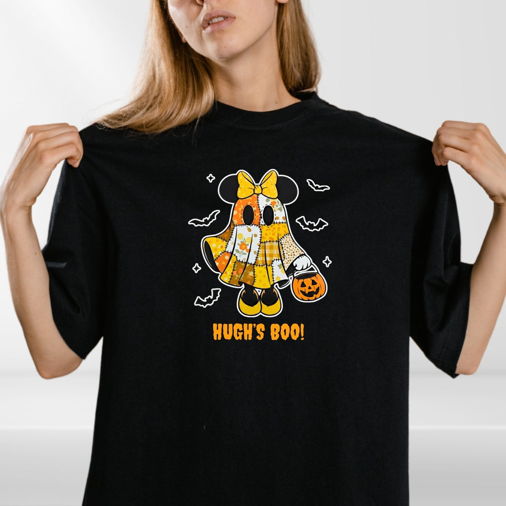 Custom Name Halloween Ghost T-Shirt | Personalized Spooky Boo Tee  Treat