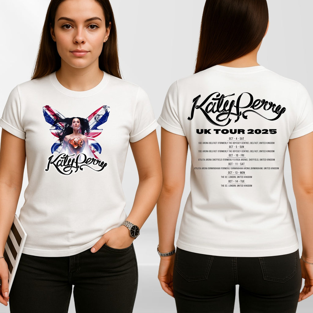 Katy Perry The Lifetimes Tour 2025 Album 3D Unisex T-Shirt