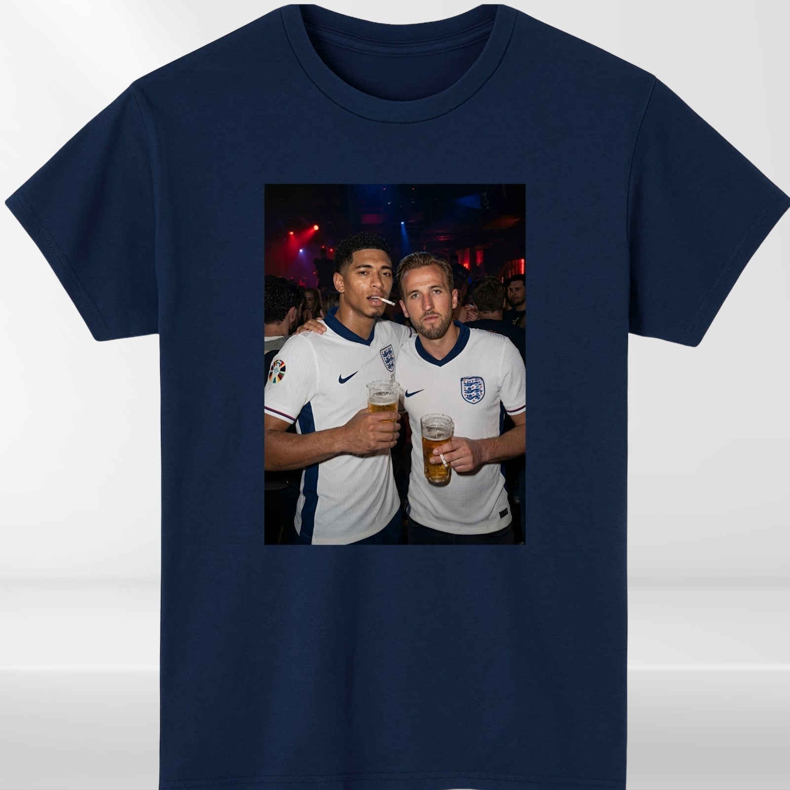 England Football Fan Supporter T Shirt Match Day Graphic Unisex Gift Tee UK