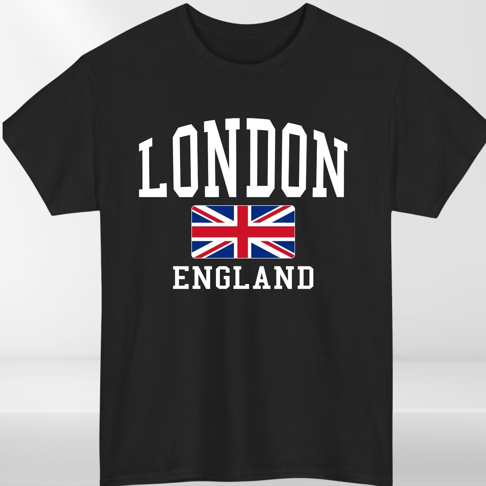 London England Unisex T-Shirt Union Jack Tee Trendy Great Britain Gift Souvenir