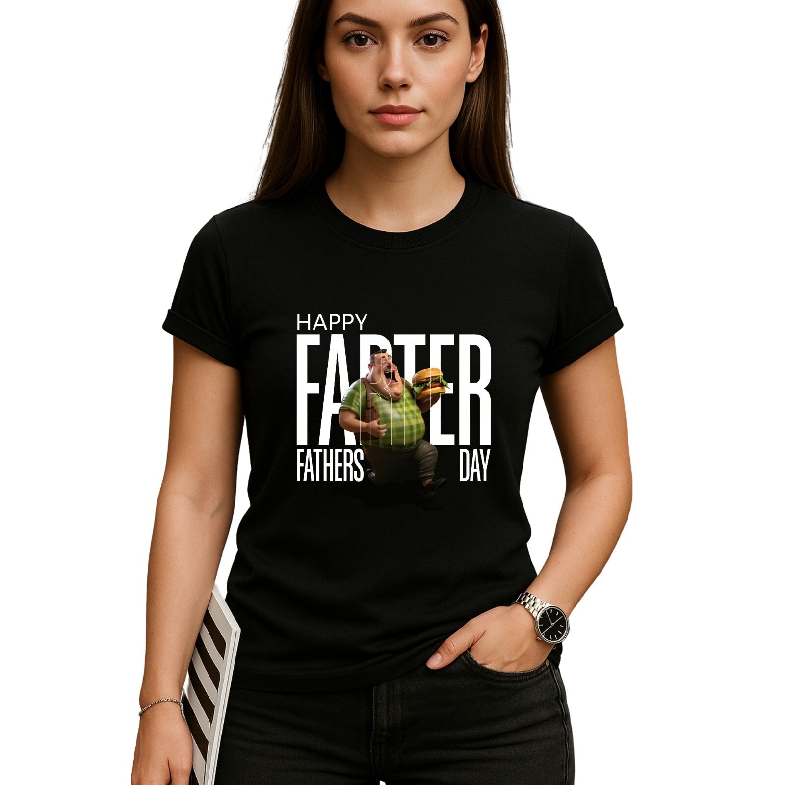 Happy Farter T-Shirt, Funny Dad Shirt, Fathers Day Gift, Fathers Day Shirt