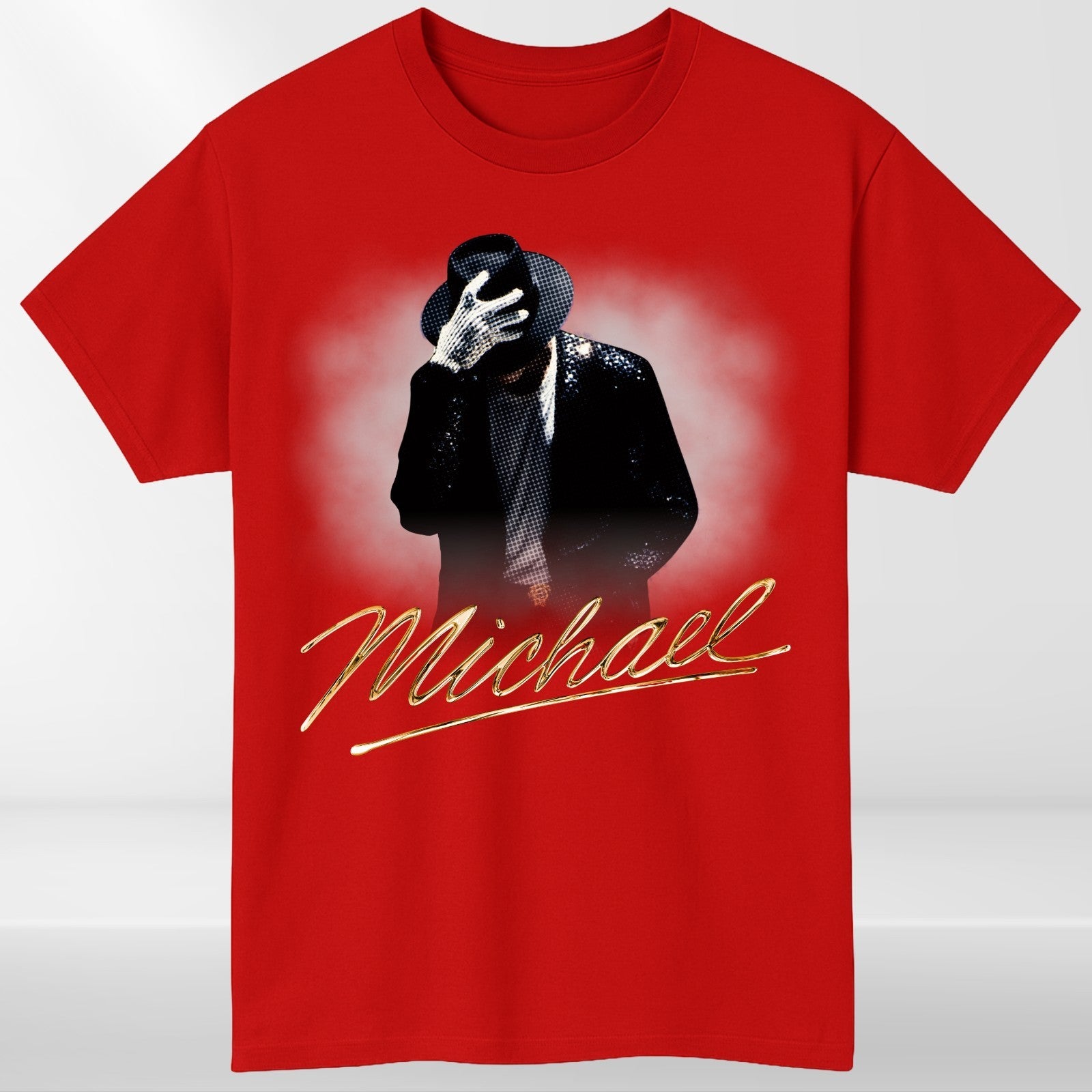 Michael Jackson T Shirt Moonwalk King Pop Dance Graphic Unisex Tee