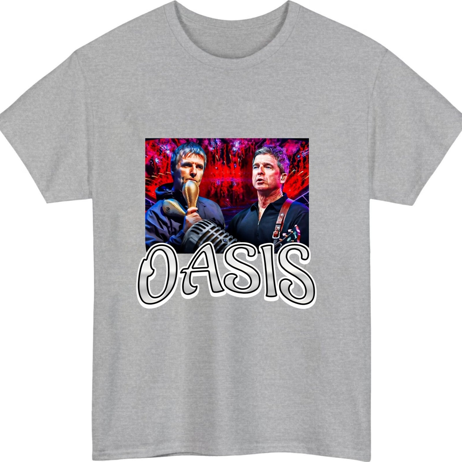 Retro Britpop Band Vintage Indie Rock T-Shirt product view 3