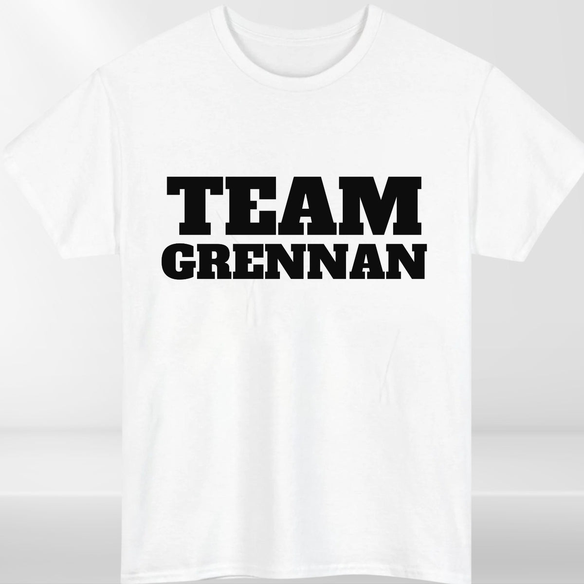 Personalised Team T-Shirt Custom Surname Name Unisex Hen Stag Group Tee