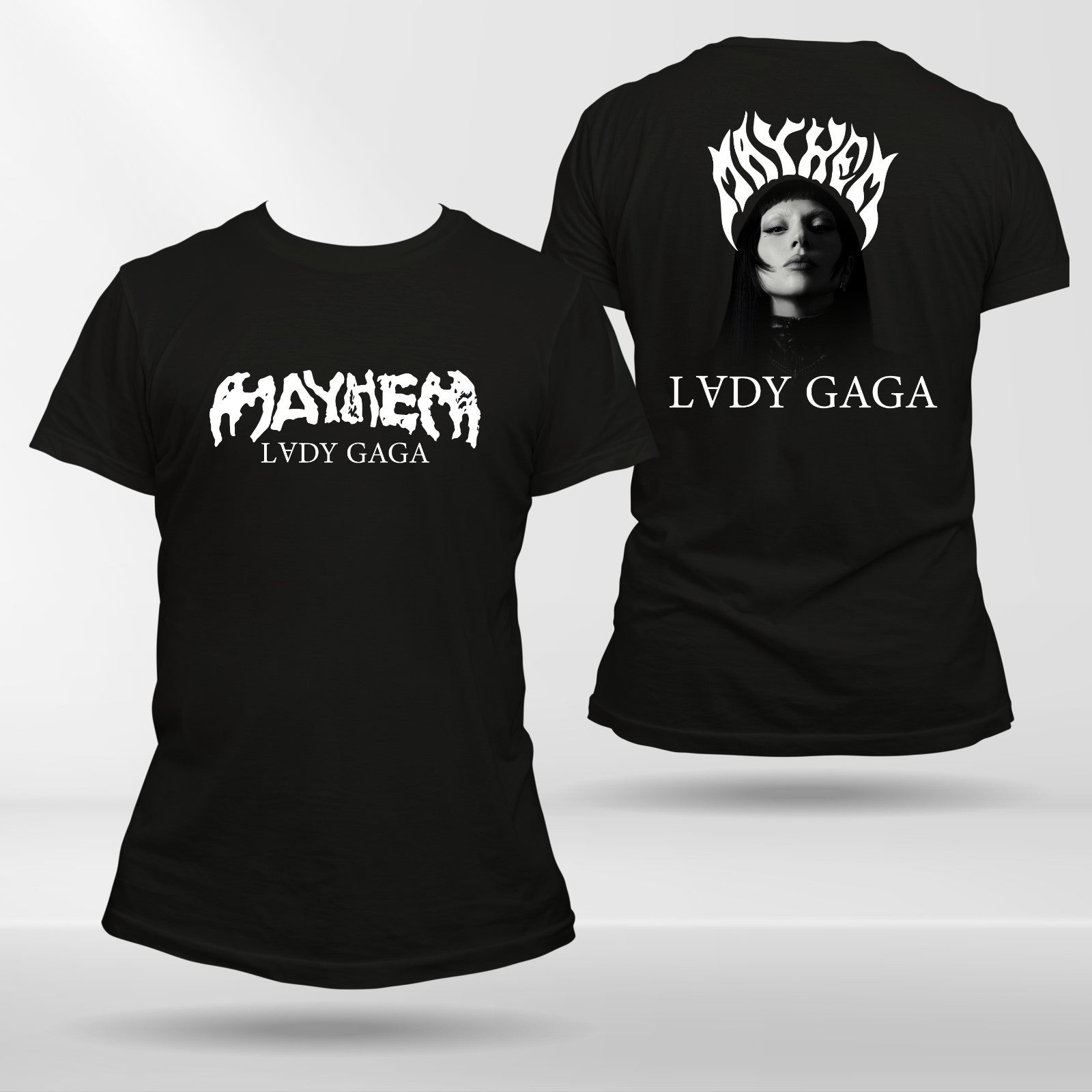 Edgy Music Fan Graphic T-Shirt | Mayhem Style Gothic Rock Tee | Unisex Fashion T