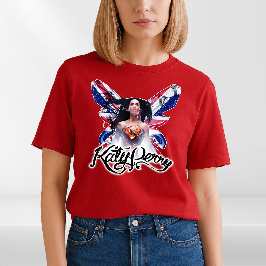Katy Perry Music Inspired Lifetimes Tour Graphic T Shirt Unisex Fan Gift Tee Top