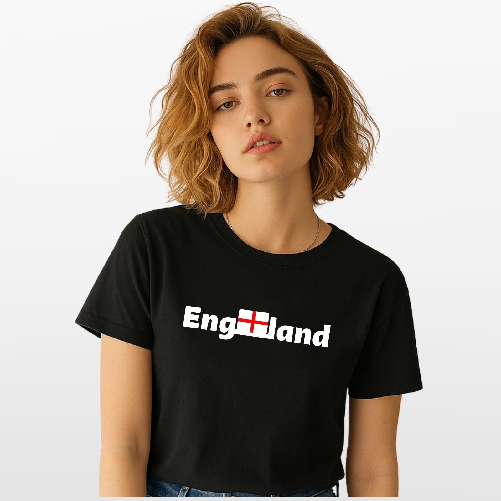 England St George Cross T-Shirt | England Flag Graphic Tee | Unisex UK Fan Shirt