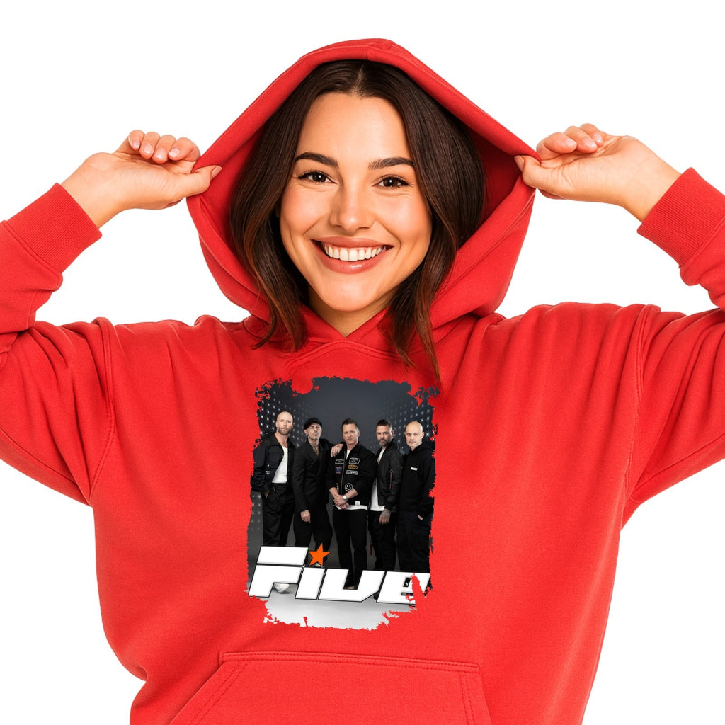 Five Keep On Movin Tour Concert 2025 Music Band Adult & Kids Reunion Uk Hoodie