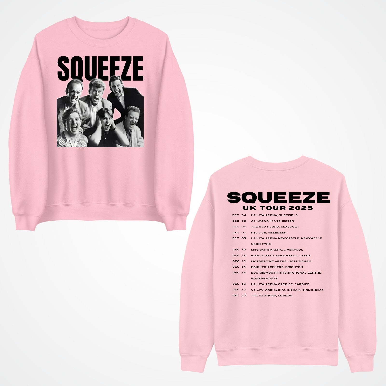 80s British Pop  UK Tour 2025 Jumper | Retro Band Sweatshirt | Music Gift 3Y–4XL