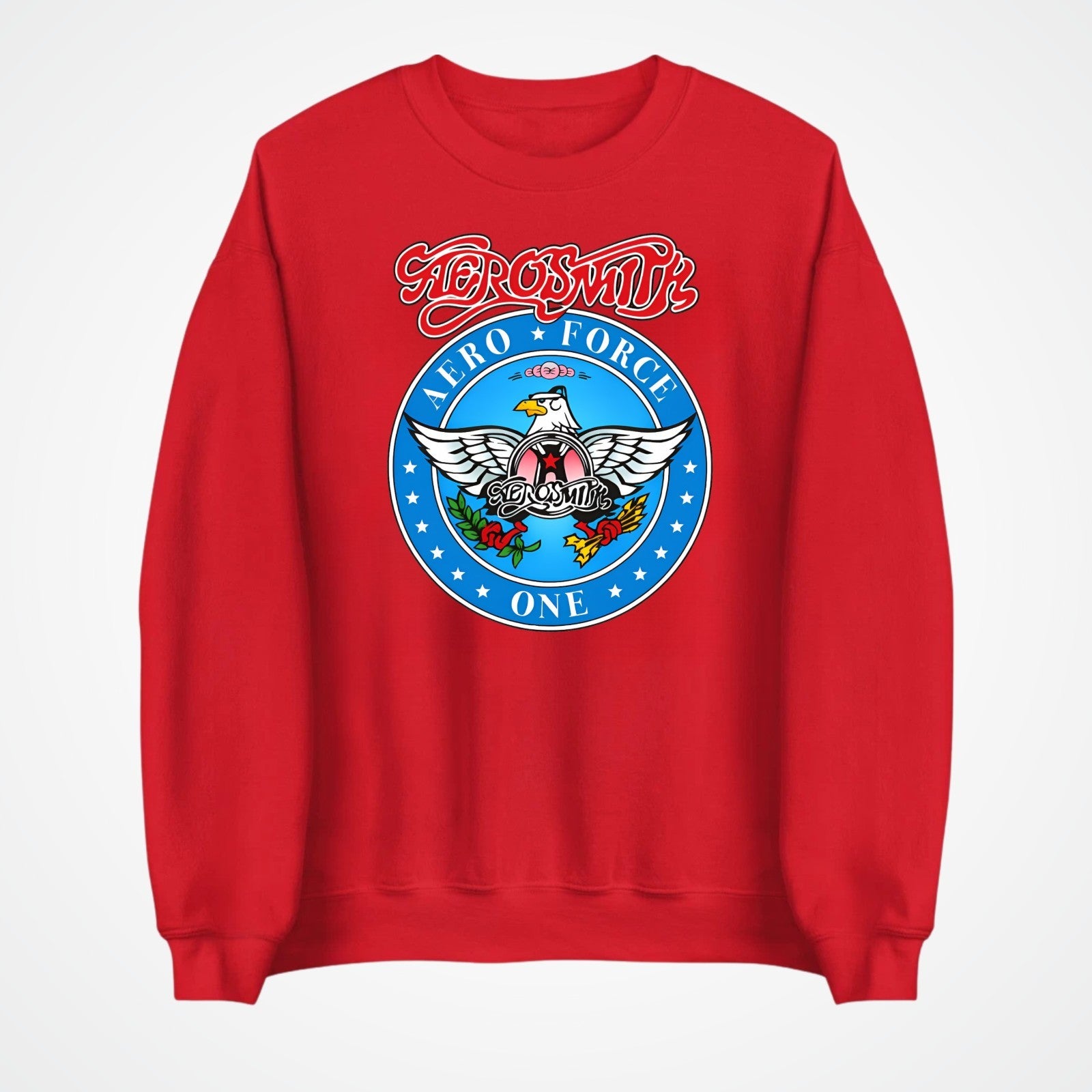 70s Arena Rock Jumper | Aero Force One Sweatshirt | Vintage Rock Music Gift