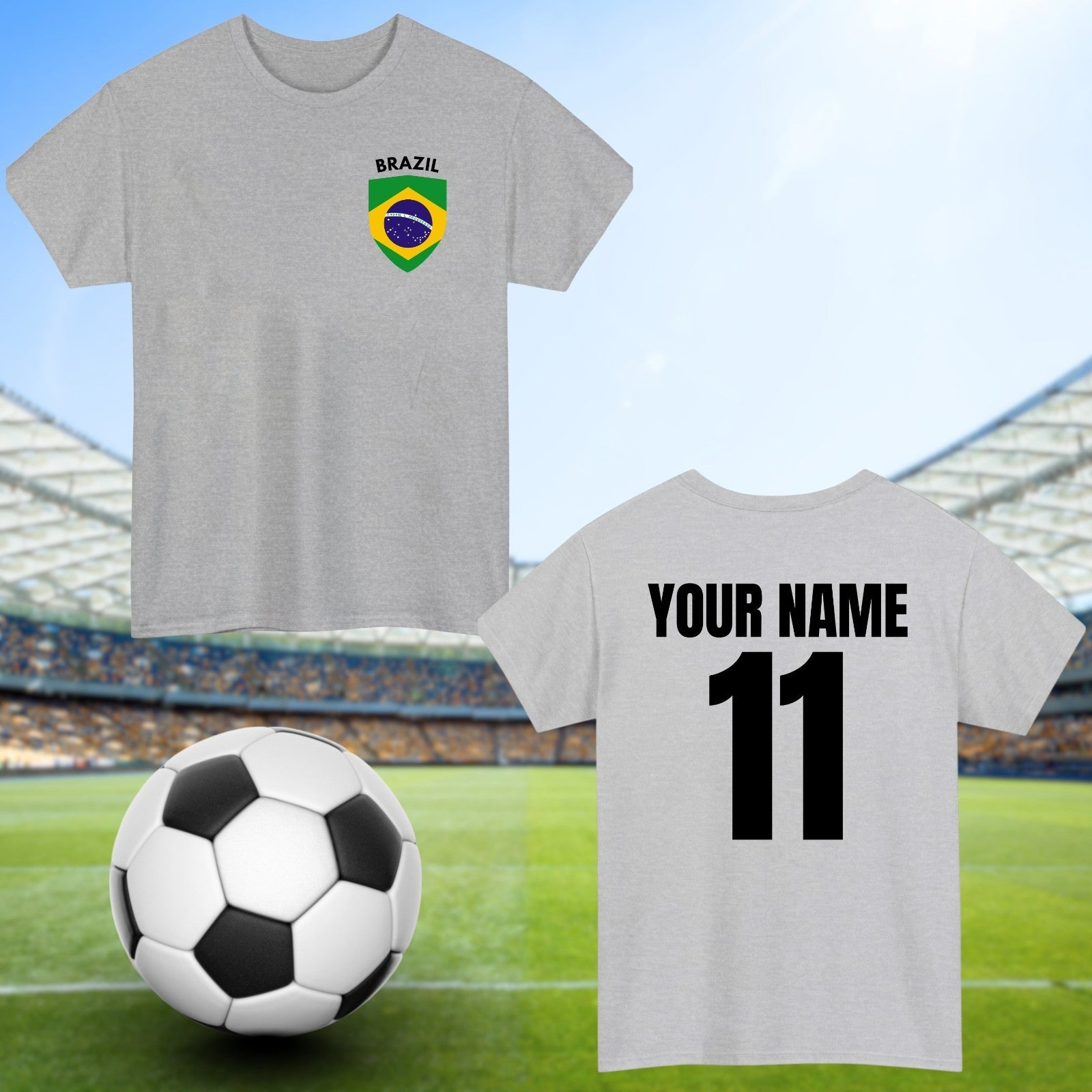 Personalised South Korea Football T-Shirt Custom Name And Number Sports Lover To