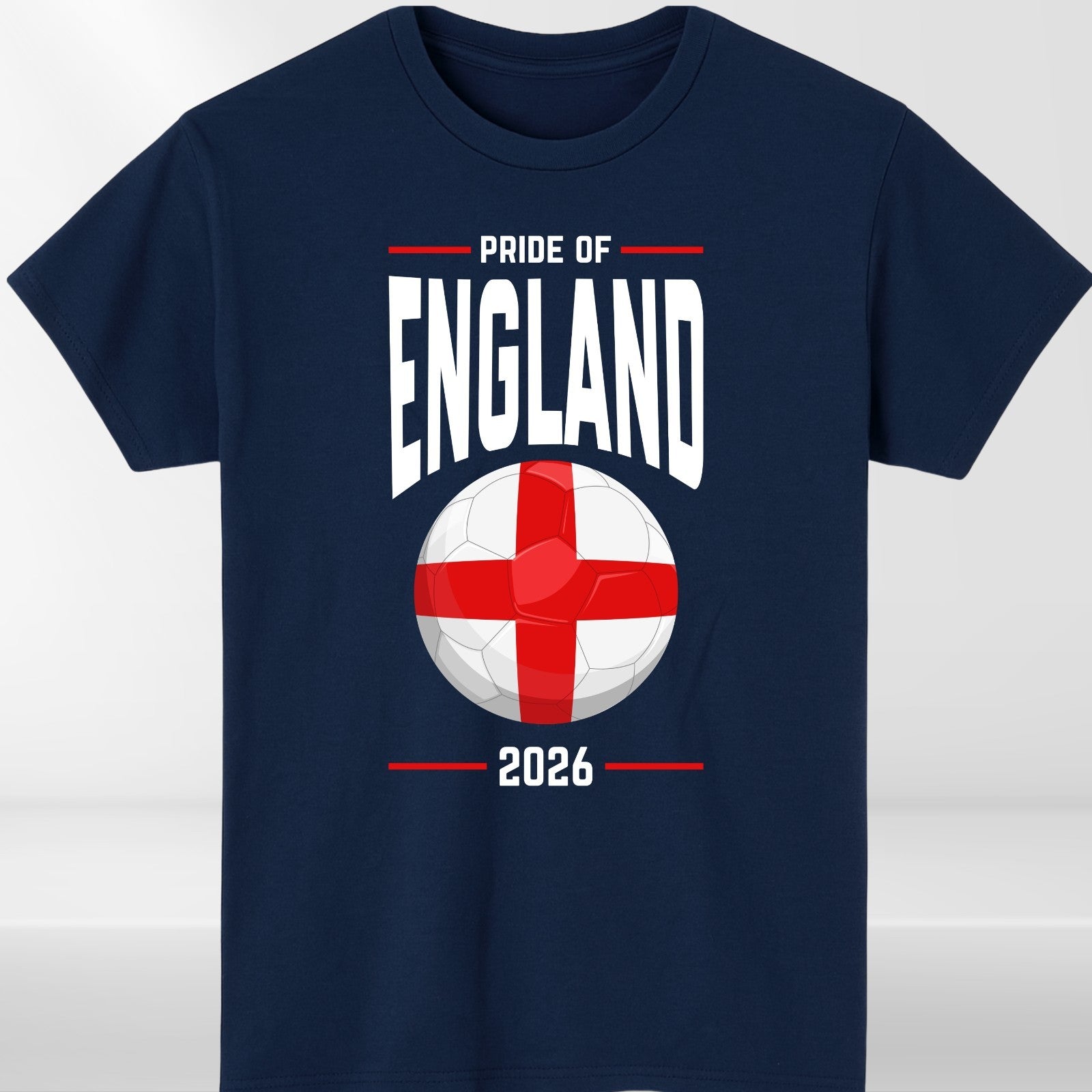 England Football Supporters T-Shirt 2026 St George Flag Unisex Fan Graphic Tee