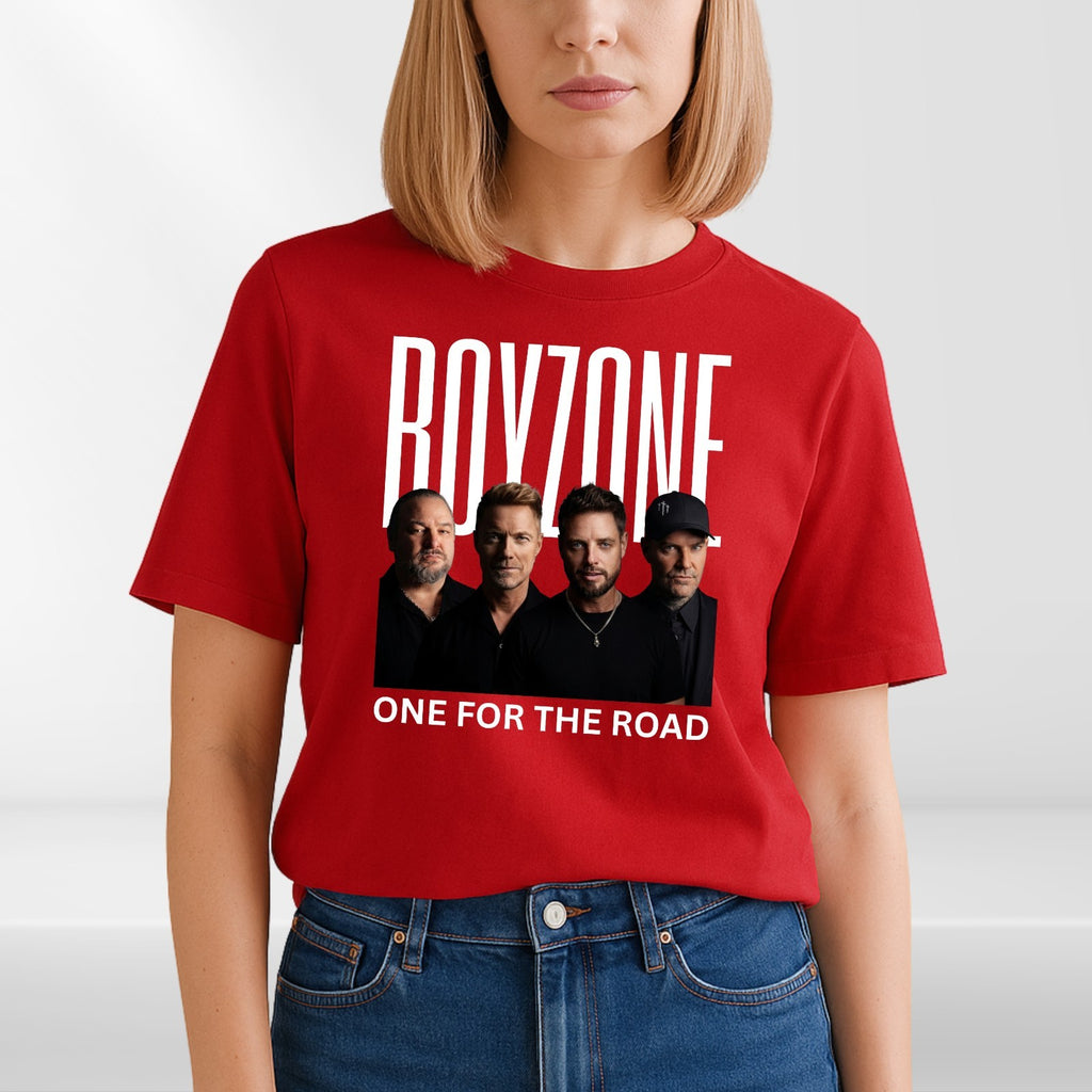 Boyzone One For The Road Concert 2026 T-Shirt - Gift For Music Lover Unisex Tee