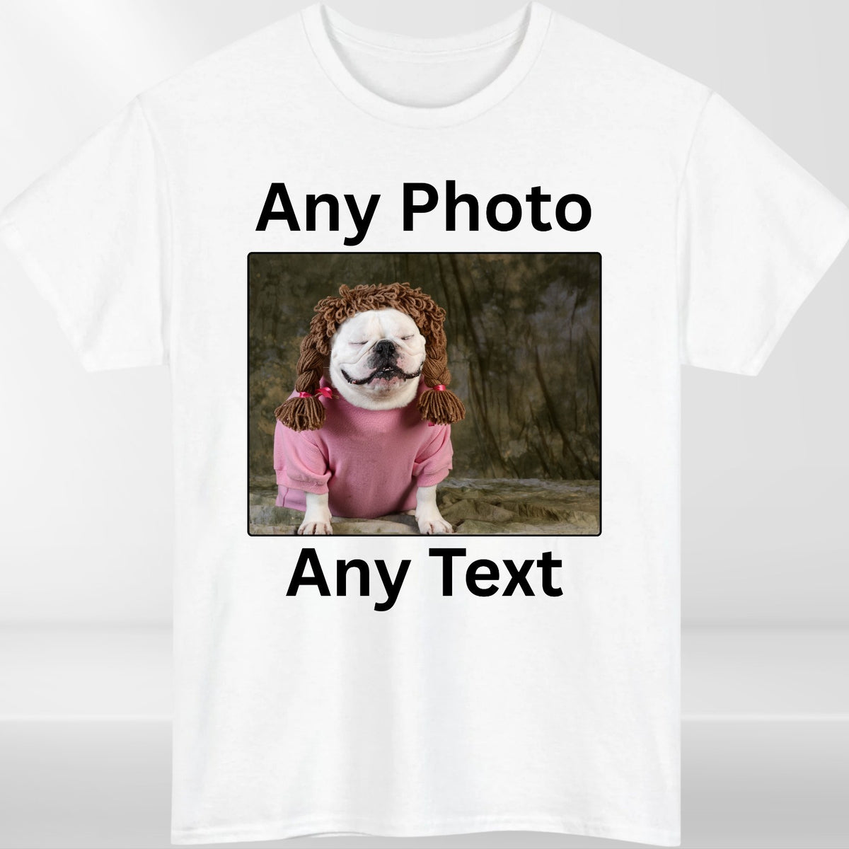 Personalised T-Shirt Custom Printed Your Text Photo Logo Stag Do Hen Party Top