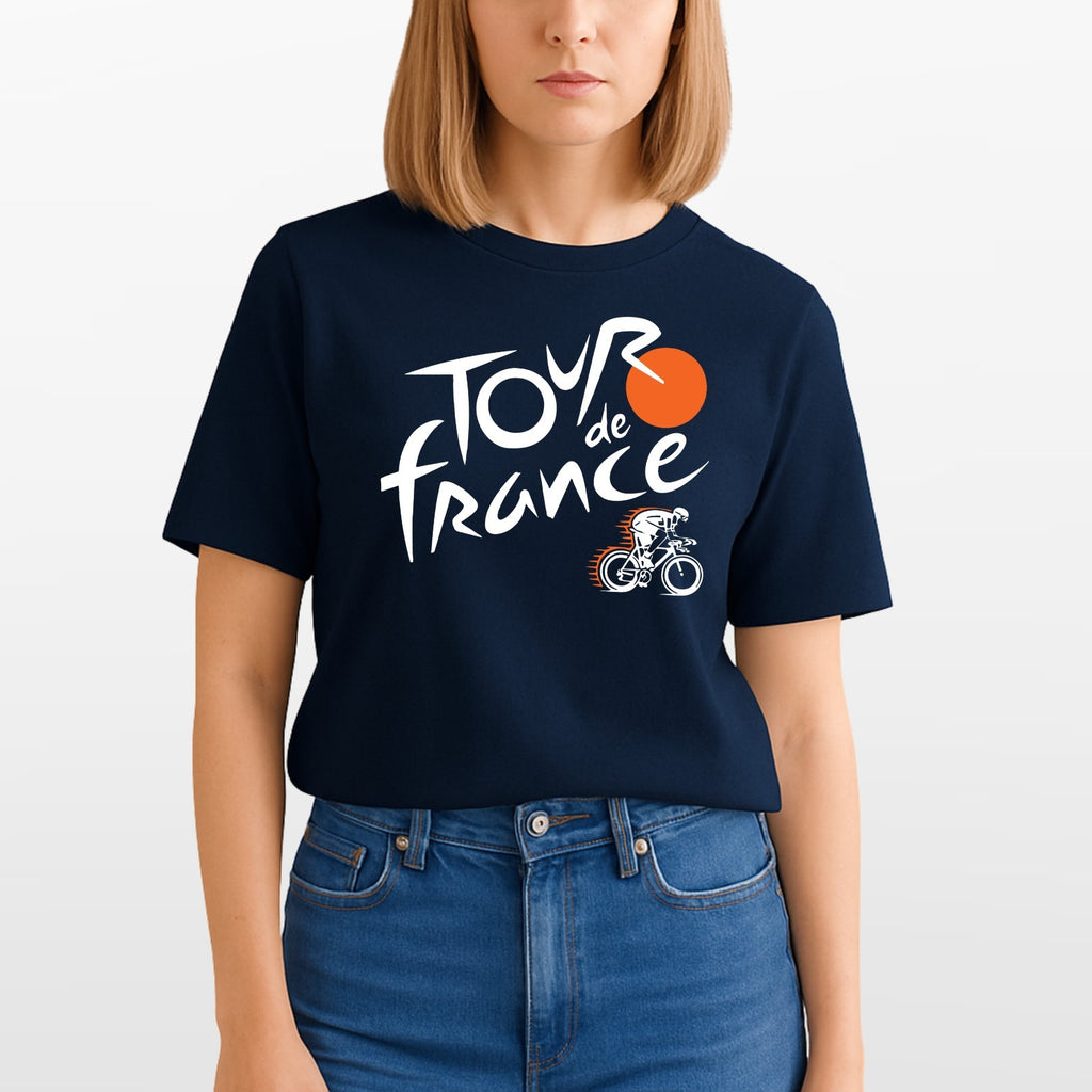 Tour De France Cycling Race Competition T-Shirt Cyclist Ride Unisex Tee