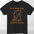 It Is What It Is Autism Awareness Frog Retro Funny Graphic T Shirt Tee UK