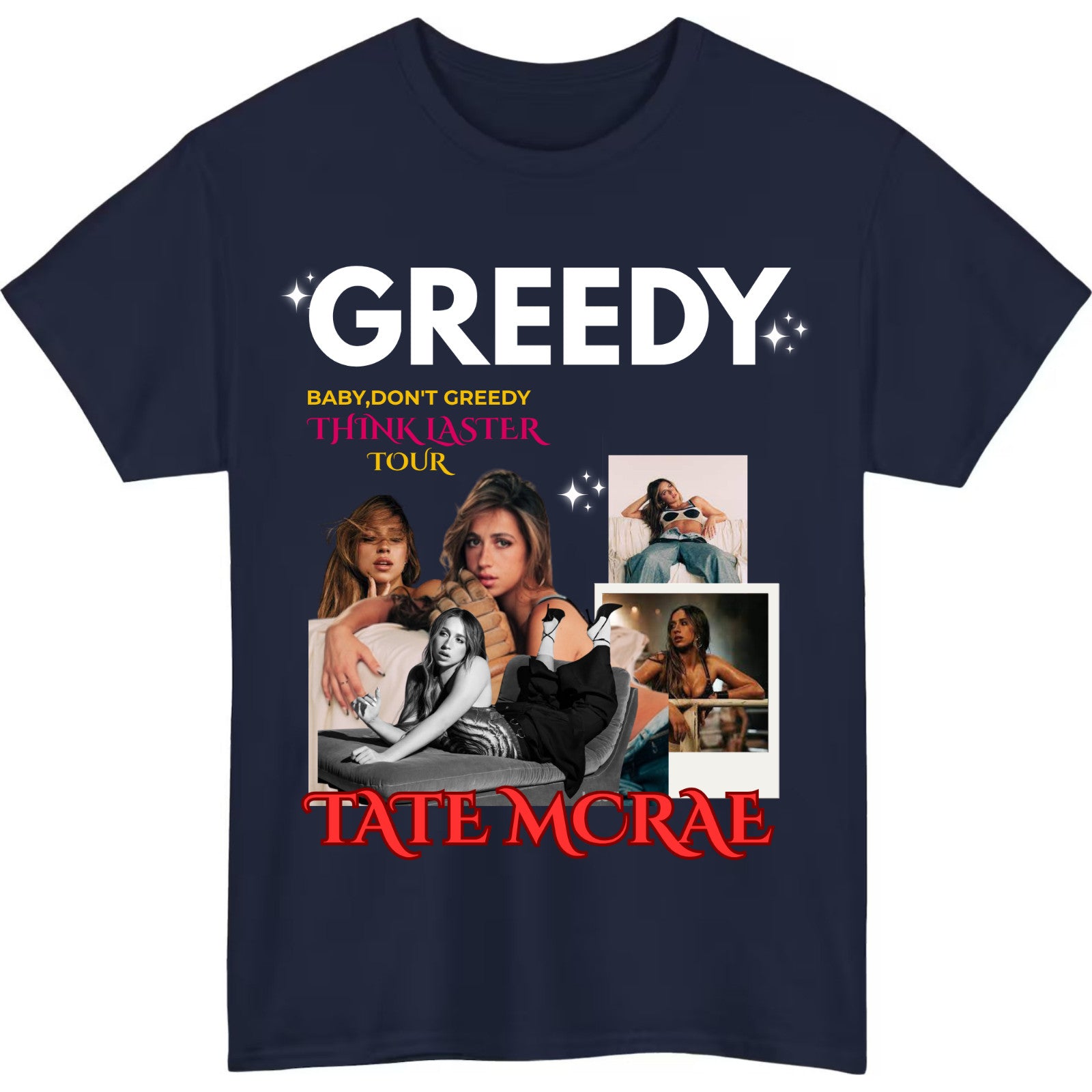 Tate McRae Concert Tour T-Shirt Design C product view 4