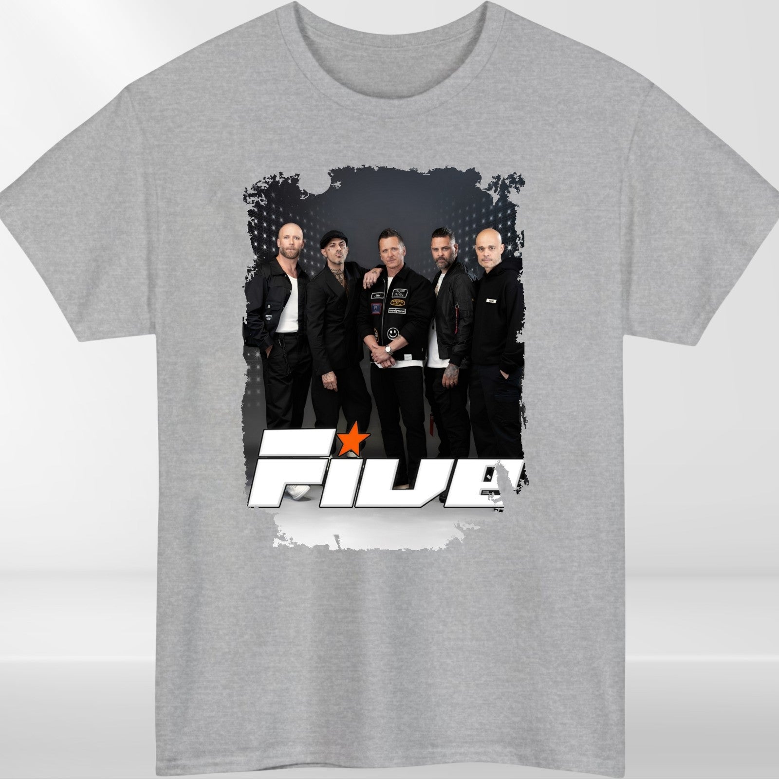 Five Band Concert T-Shirt Keep On Moving 2025 Tour t tshirt Retro Pop Gift Top