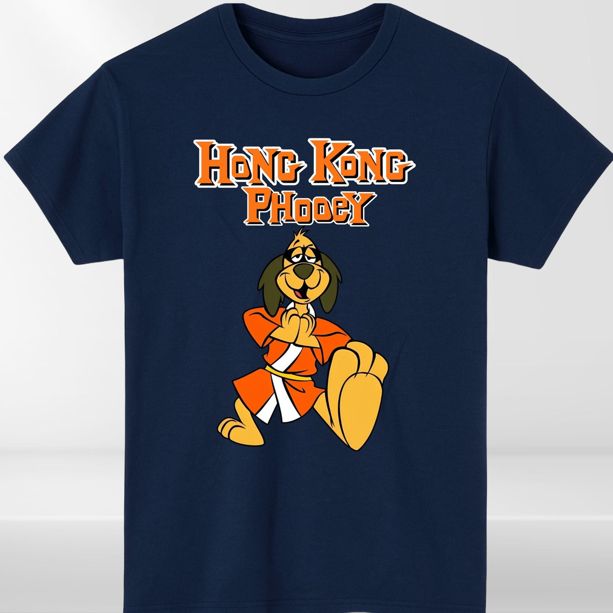 Hong Kong Phooey Inspired Vintage Cartoon T Shirt Retro Fan Tee Top UK