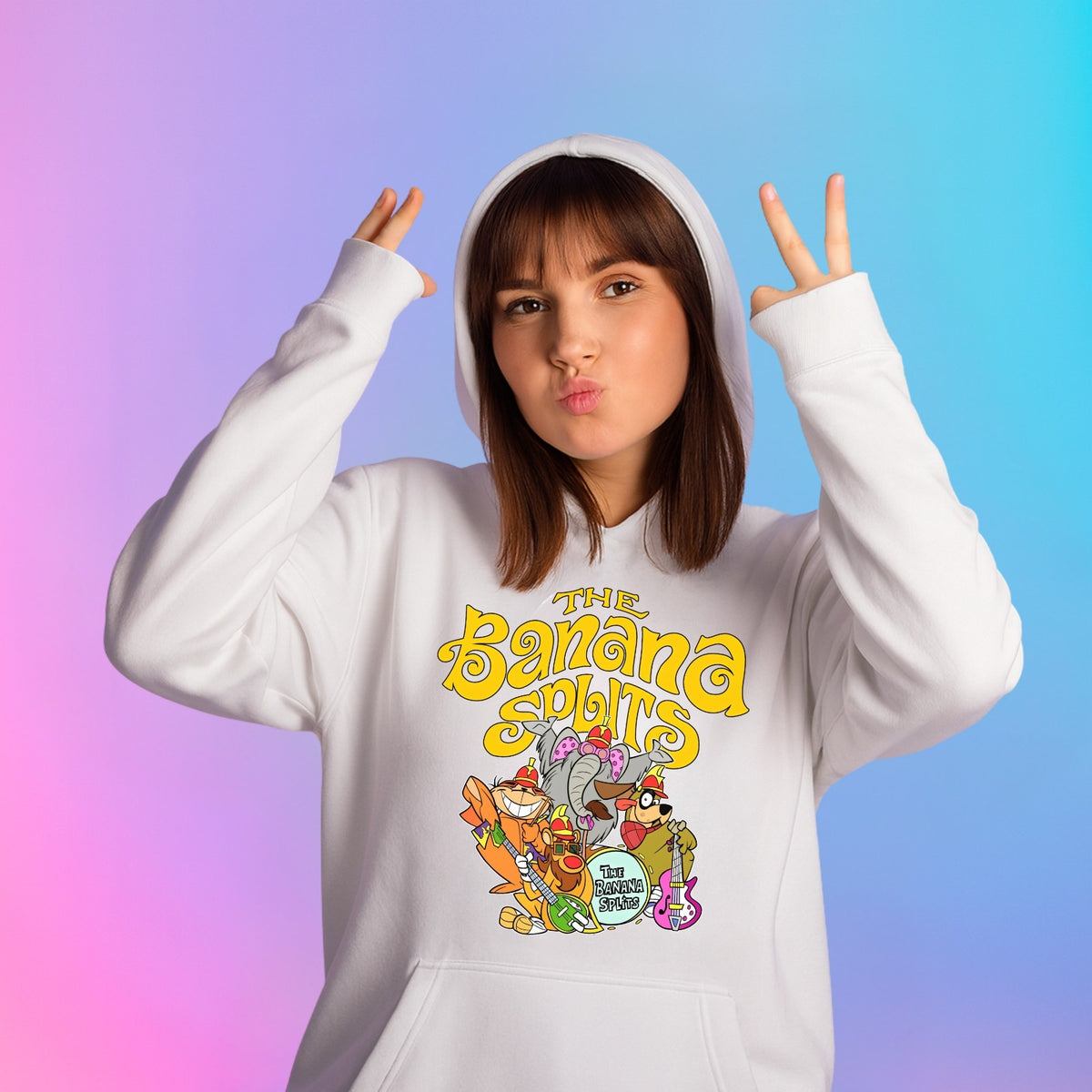 The Banana Splits Hoodie | Retro Cartoon Sweatshirt | Vintage TV Gift | Unisex 3