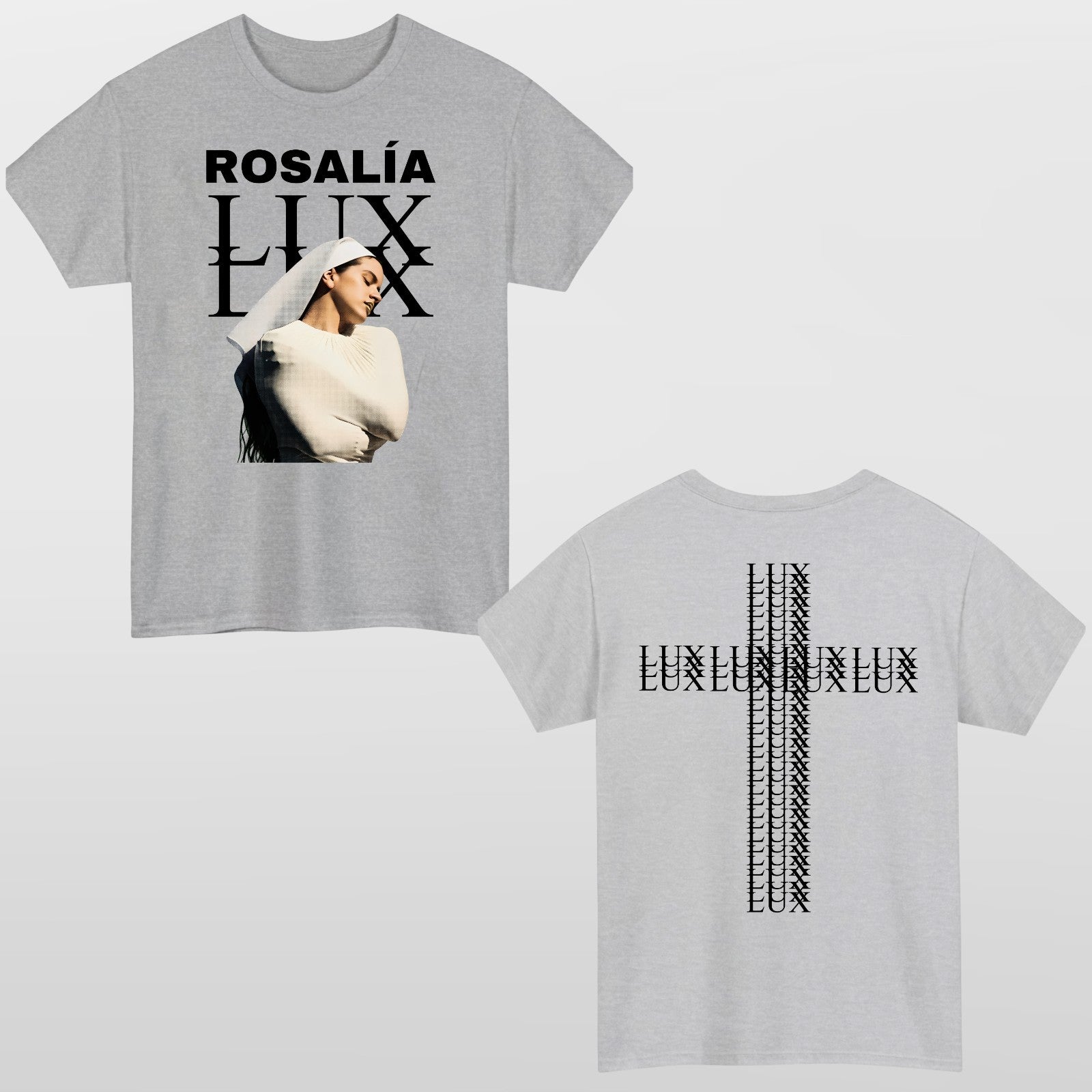 Sides Rosalía LUX 2026 Tour Double Sided Unisex T-Shirt