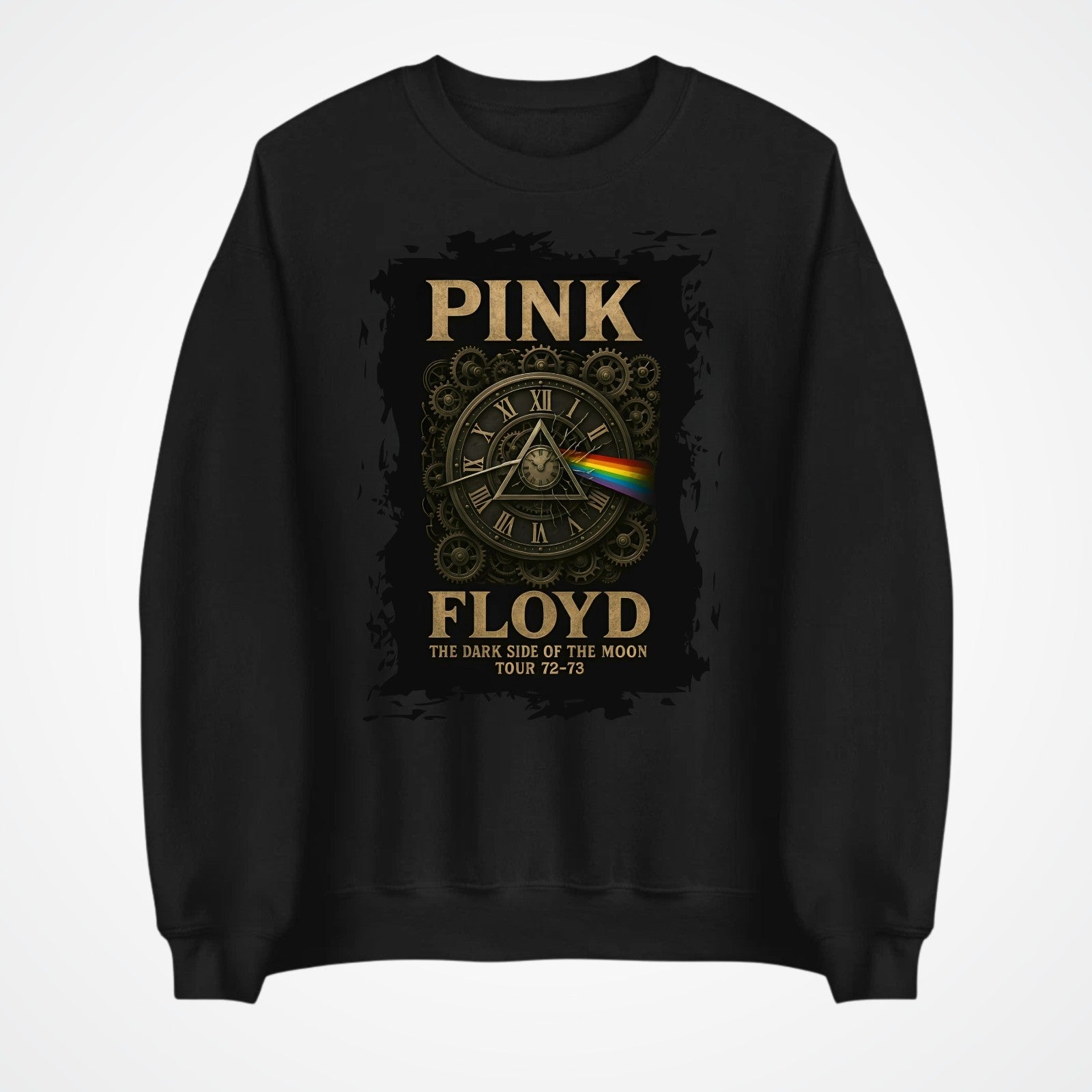 Pink Floyd Dark Side Of The Moon Jumper | Vintage Rock Sweatshirt | Unisex 4XL