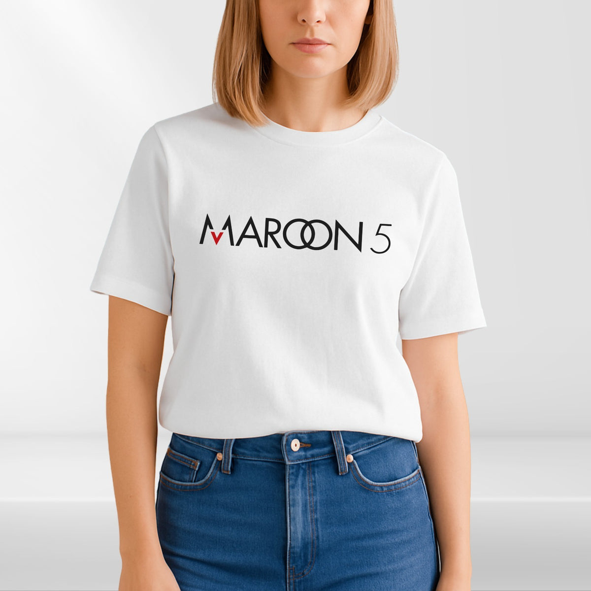 Maroon 5 T Shirt Black Concert Tour Music Band Unisex Cotton Tee Festival UK