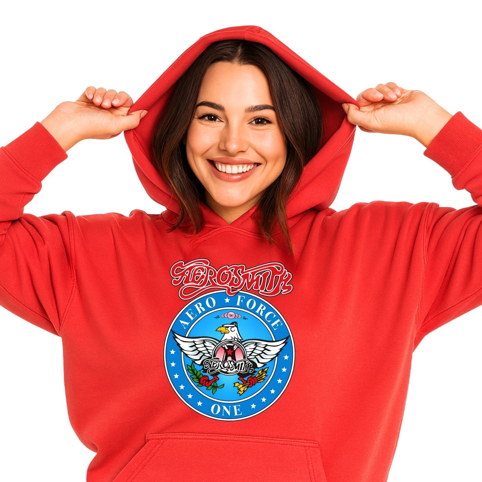 70s Arena Rock Jumper | Aero Force One Sweatshirt | Vintage Rock Music Gift