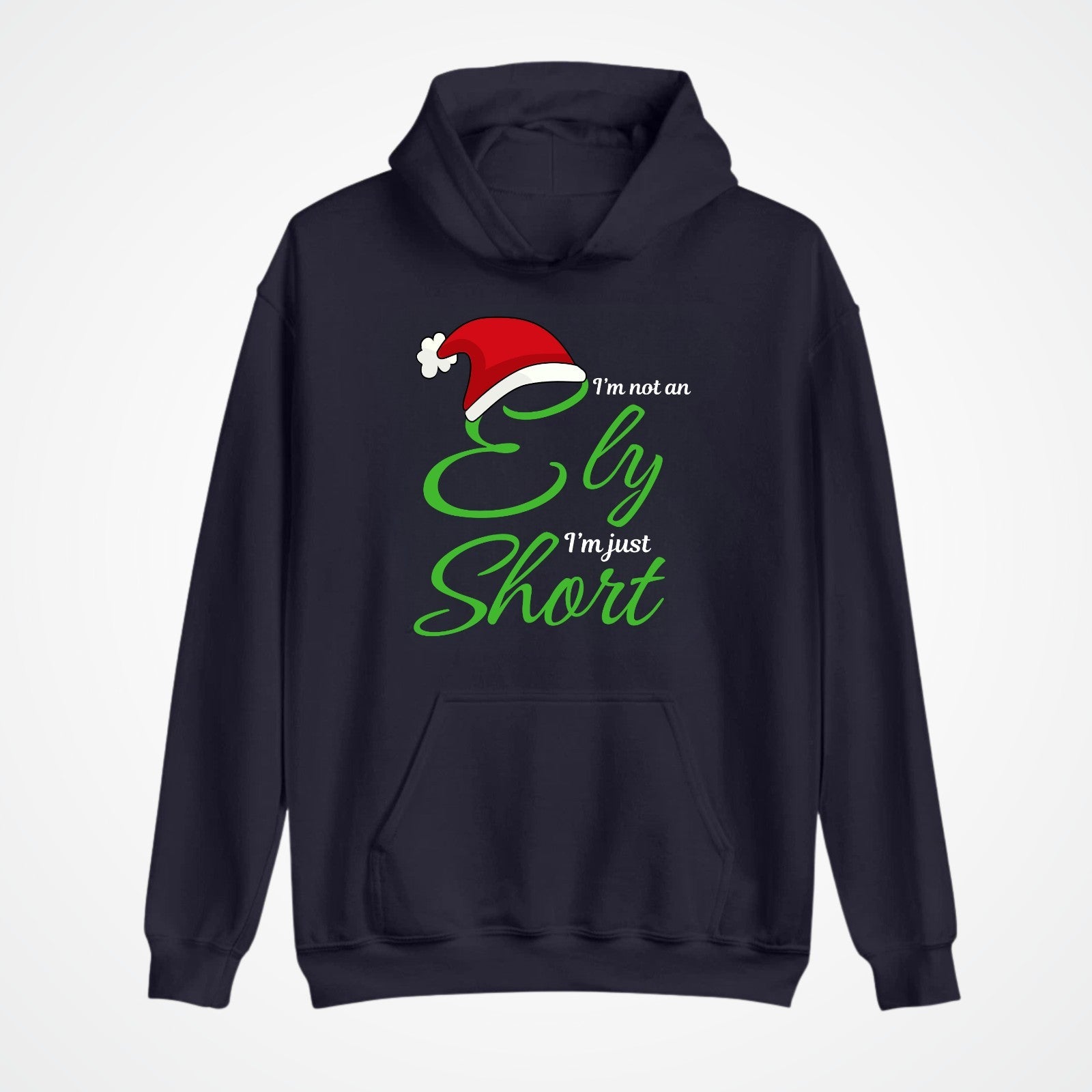 I am not an elf i am just short Funny christmas Hoodie Unisex Xmas Hoodie