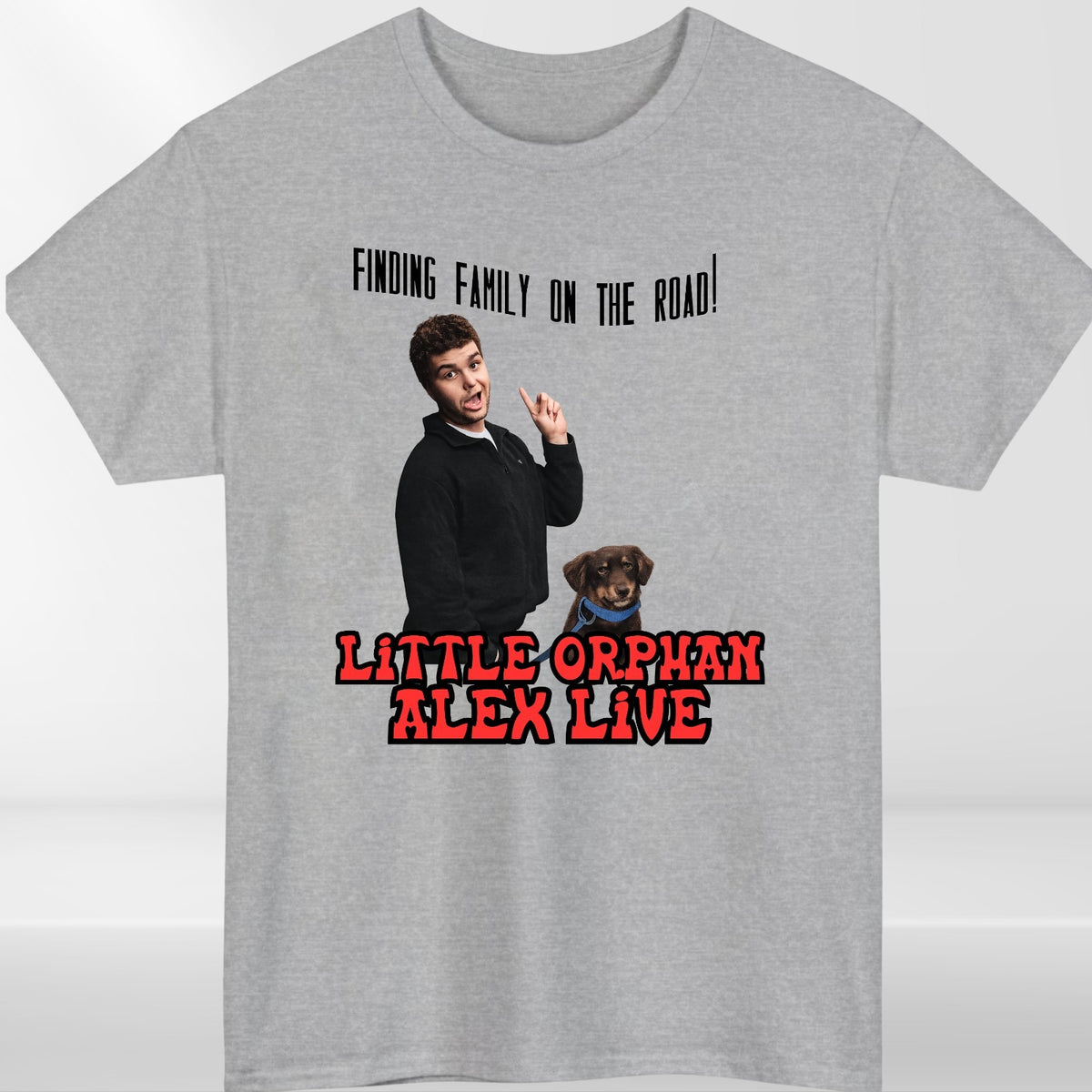 Little Orphan Alex Adults T-Shirt Fun Alex Warren Tee Top New