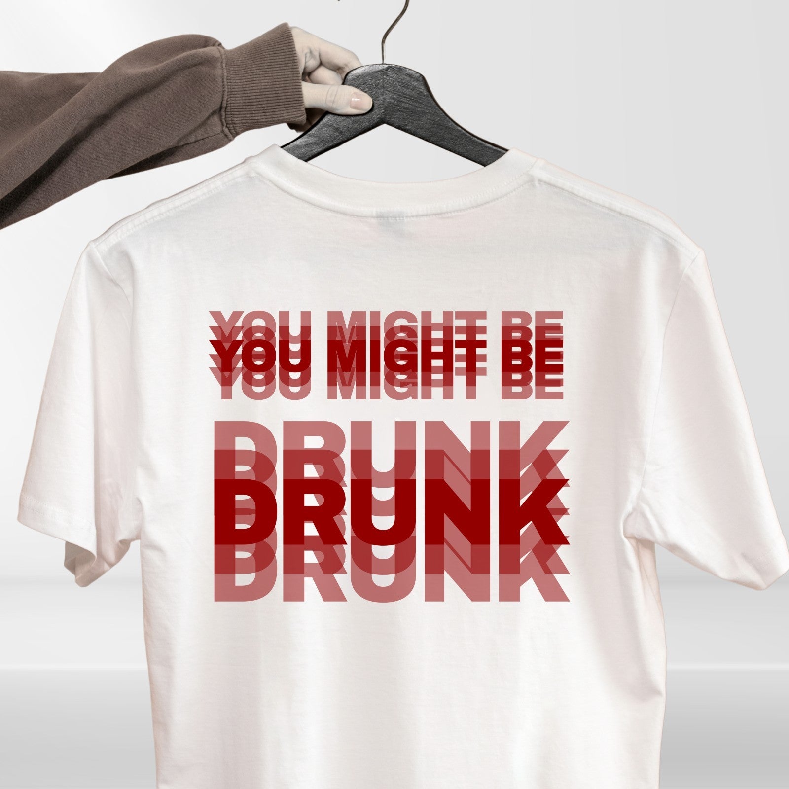 You Might Be Drunk Funny T Shirt Humour Meme Graphic Unisex Gift Tee UK