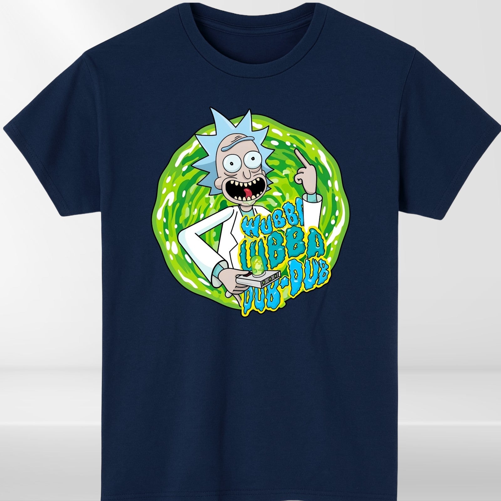 Rick and Morty Wubba Lubba Dub Dub T-Shirt Funny Cartoon Unisex Graphic Tee