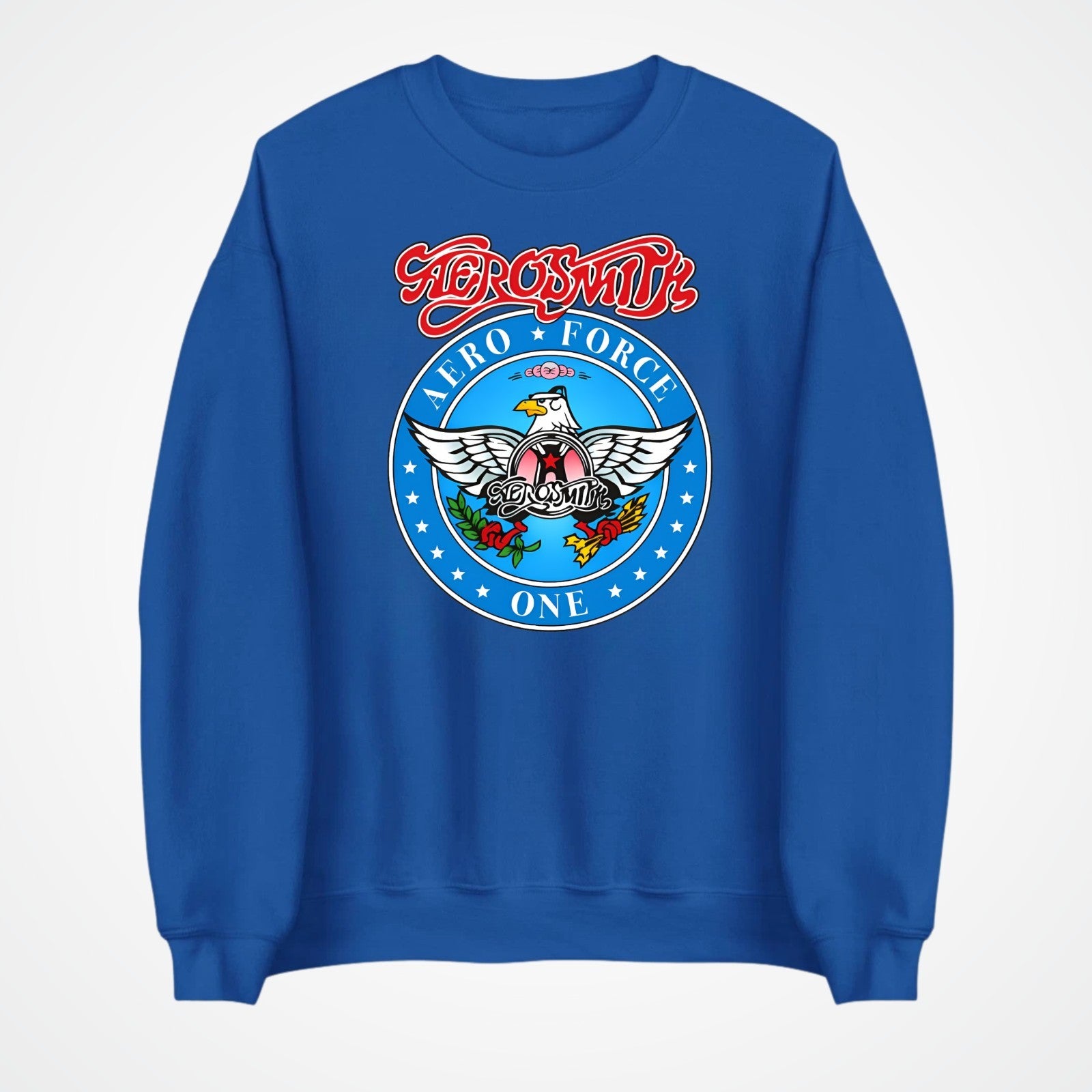 70s Arena Rock Jumper | Aero Force One Sweatshirt | Vintage Rock Music Gift