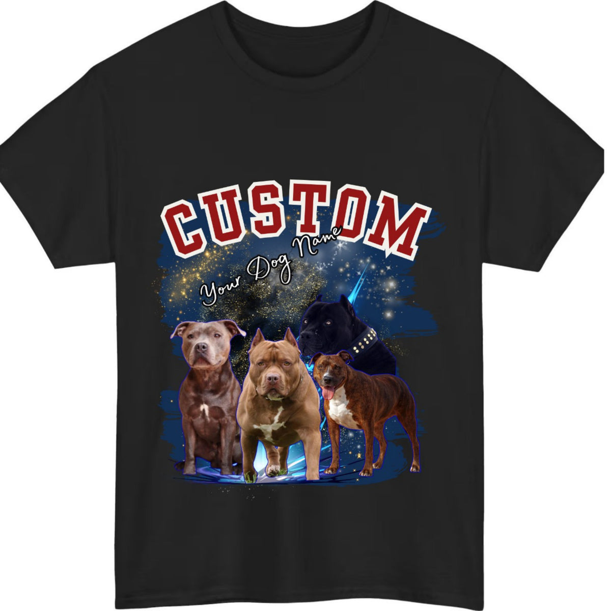 Personalised Bootleg t shirt, Dog Collage t shirt, Dog Lovers tshirt, Personalis