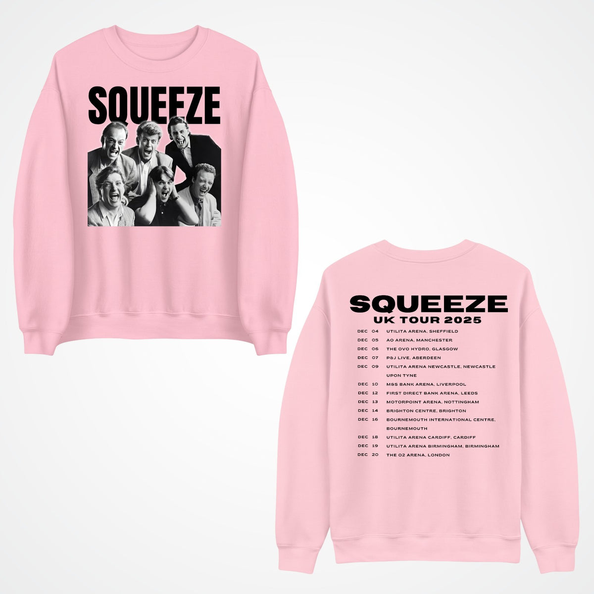 80s British Pop  UK Tour 2025 Jumper | Retro Band Sweatshirt | Music Gift 3Y–4XL