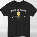 Angine De Poitrine Abstract Art T‑Shirt – Geometric Polka Dot Graphic T Shirt UK