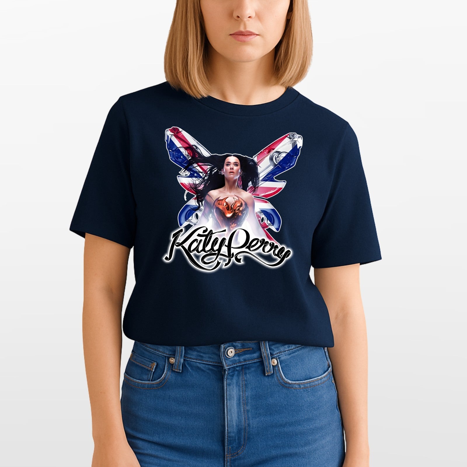 Katy Perry Music Inspired Lifetimes Tour Graphic T Shirt Unisex Fan Gift Tee Top