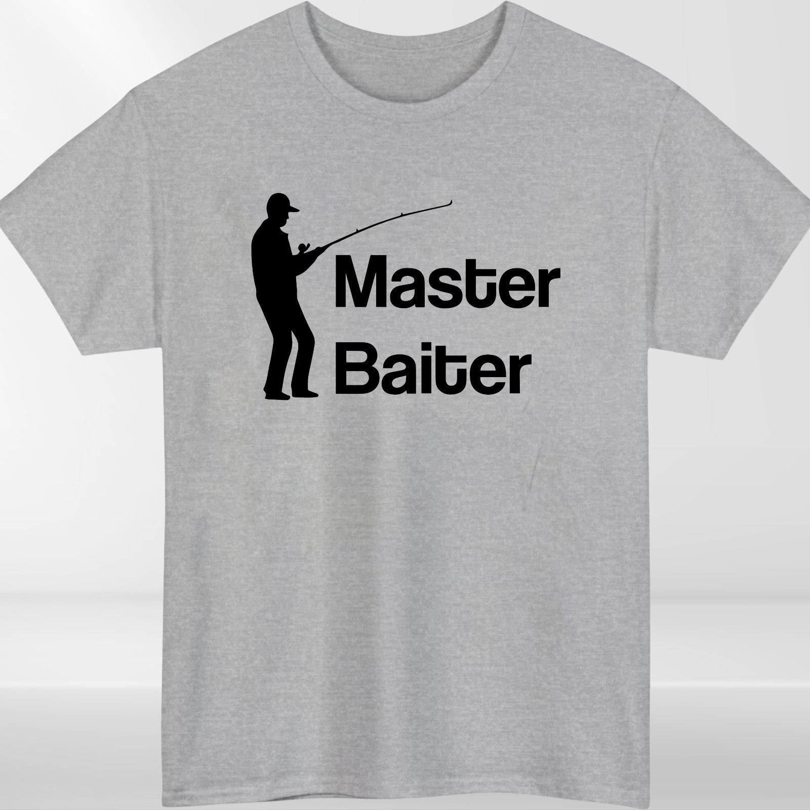 MASTER BAITER FUNNY FISHERMAN FISHING T-Shirt product view 3