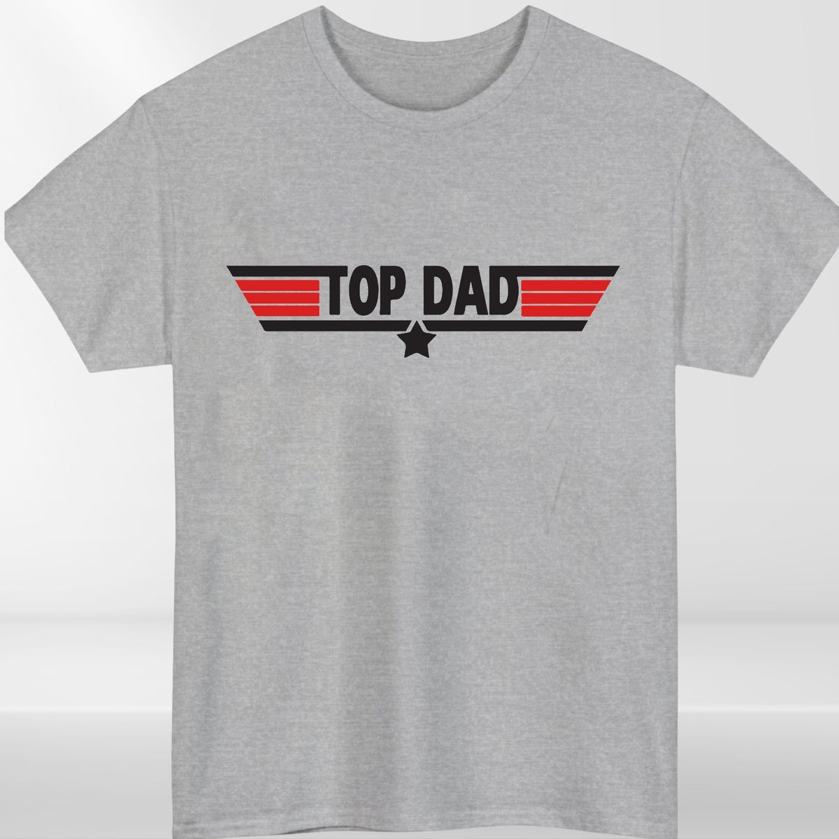 Top Dad Mens T Shirt Fathers Day Birthday Funny Gift Unisex Tee Top