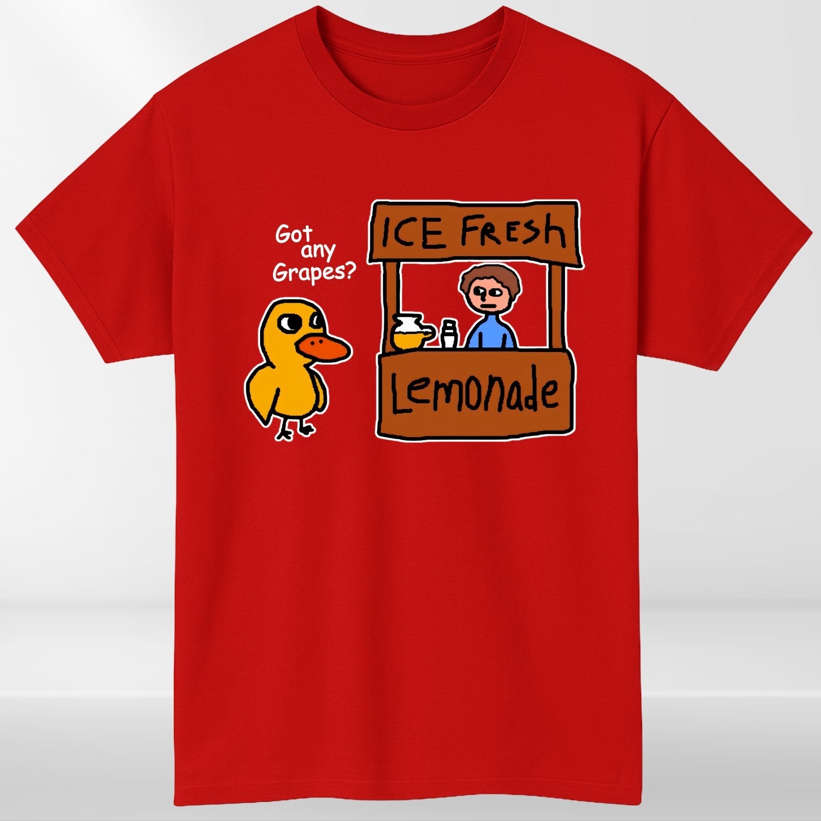 Got Any Grapes Lemonade Boys T-Shirt Funny Memes Novelty Girls Kids Gift