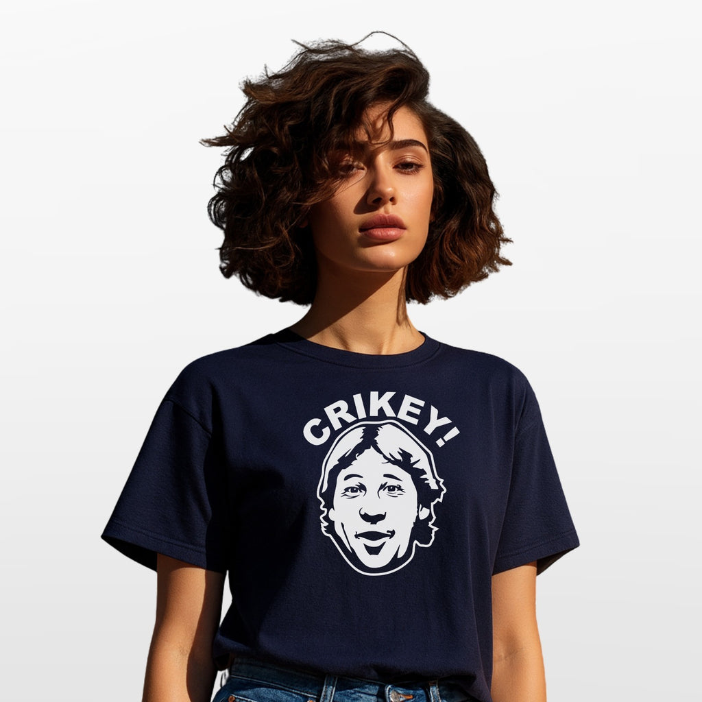 Crikey T-Shirt Wildlife Enthusiast Funny Slogan Tee Unisex Mens & Womens
