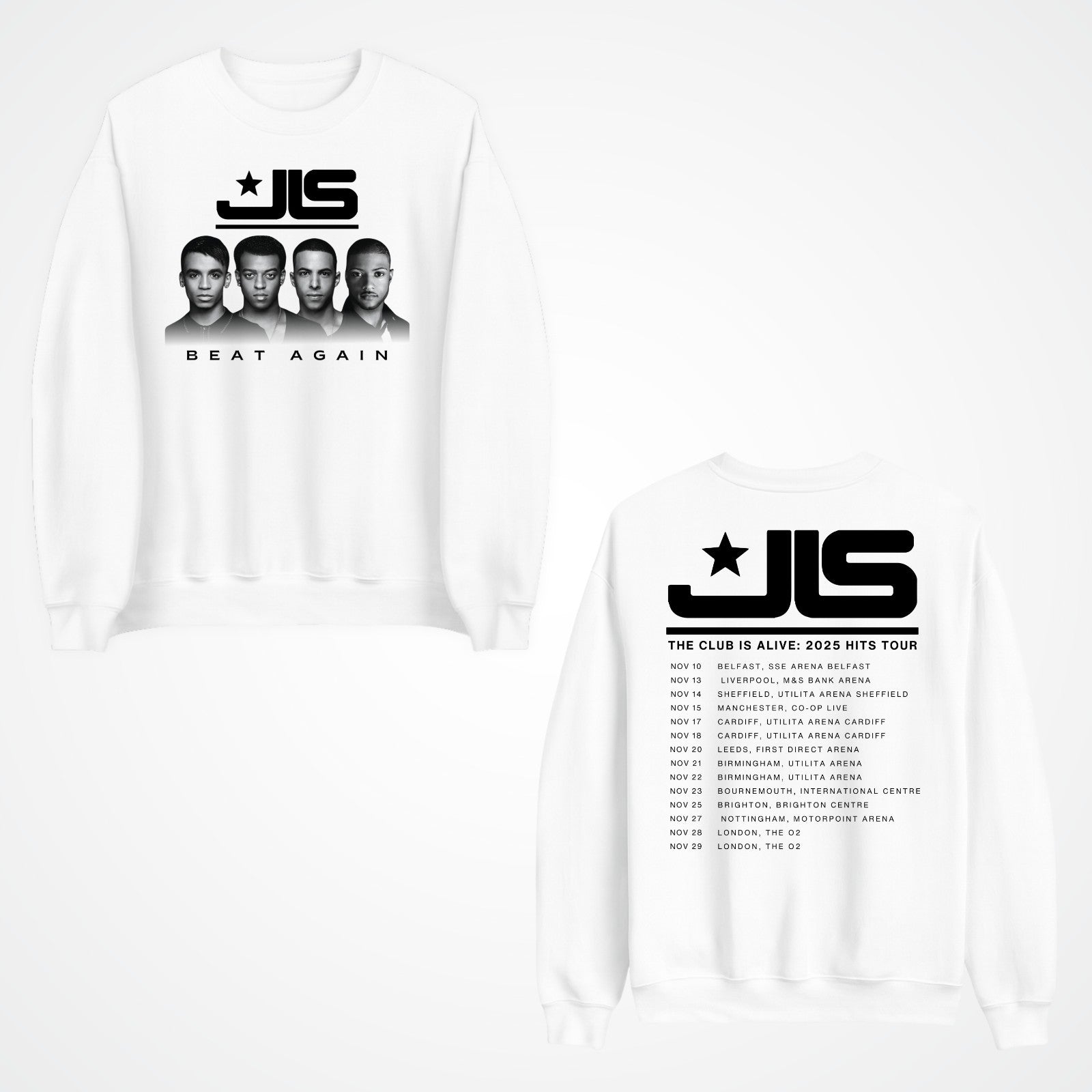 Classic  Band JUMPER The Club Is Alive 2025 UK Tour Pop Fan Gift Tee JUMPER