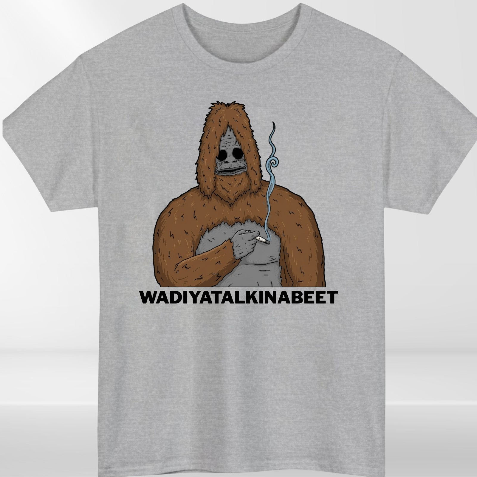 Sassy The Sasquatch Smoke Big Lez Cool Unisex T-Shirt