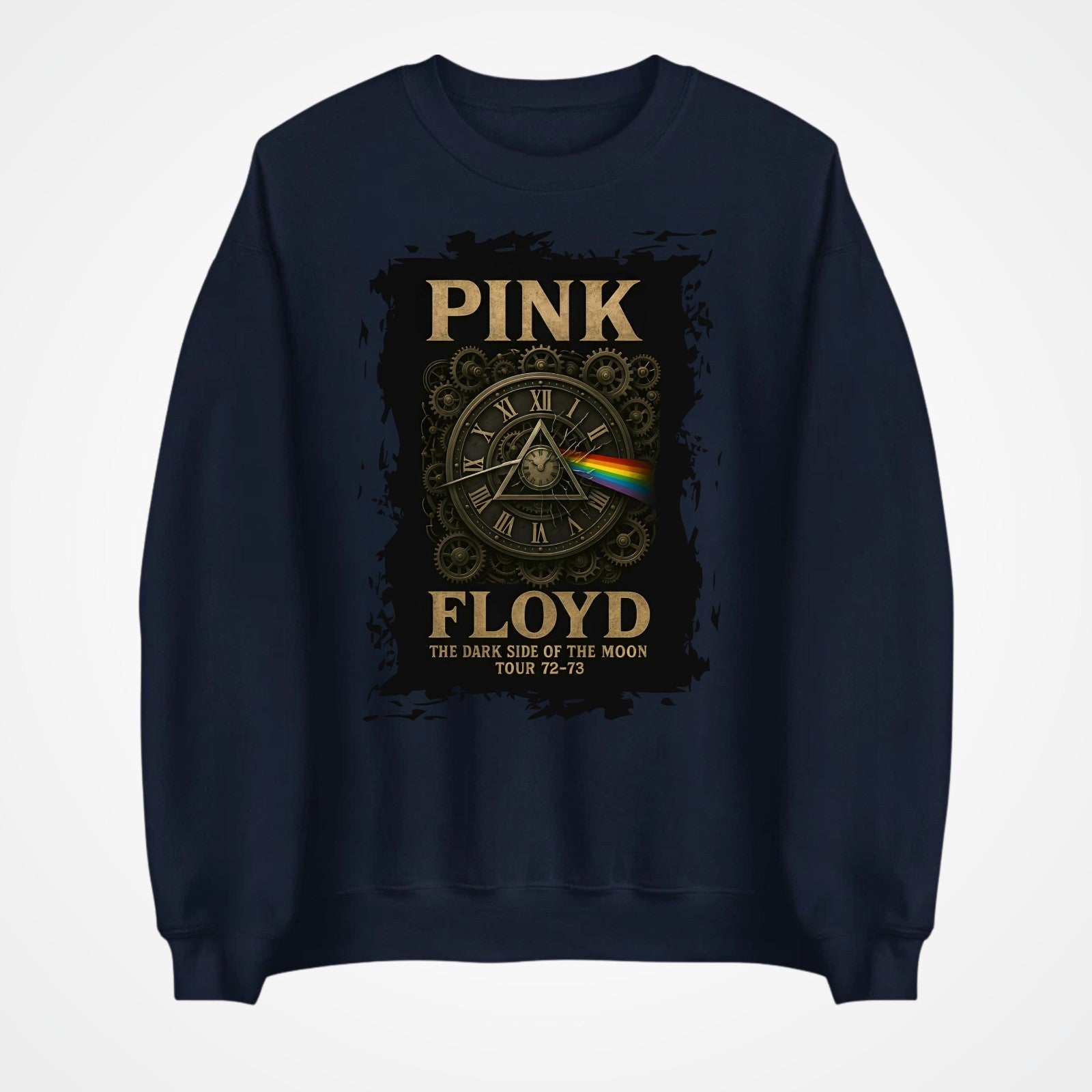 Pink Floyd Dark Side Of The Moon Jumper | Vintage Rock Sweatshirt | Unisex 4XL