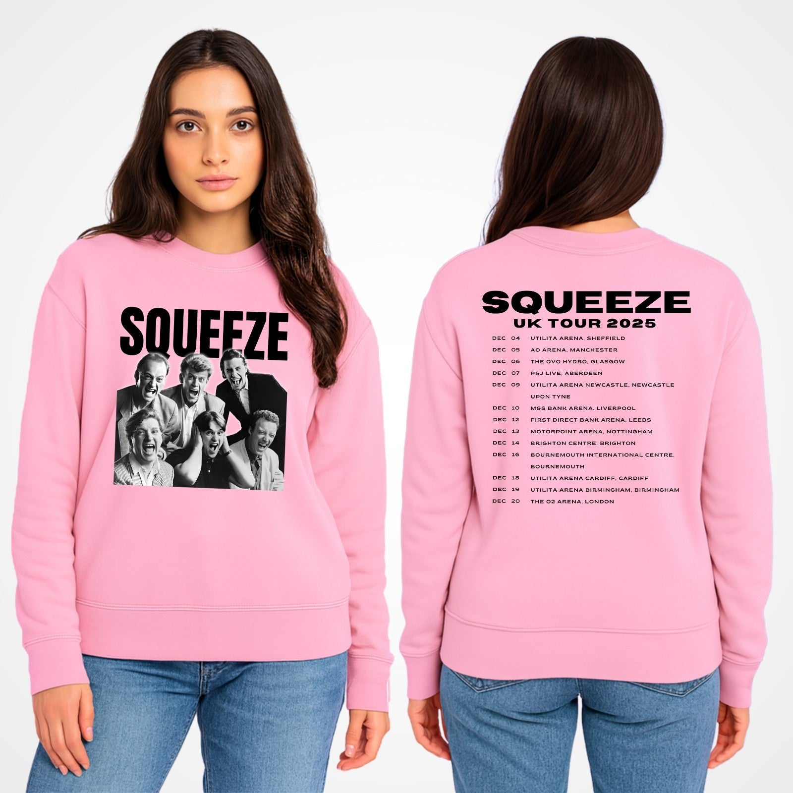 80s British Pop  UK Tour 2025 Jumper | Retro Band Sweatshirt | Music Gift 3Y–4XL