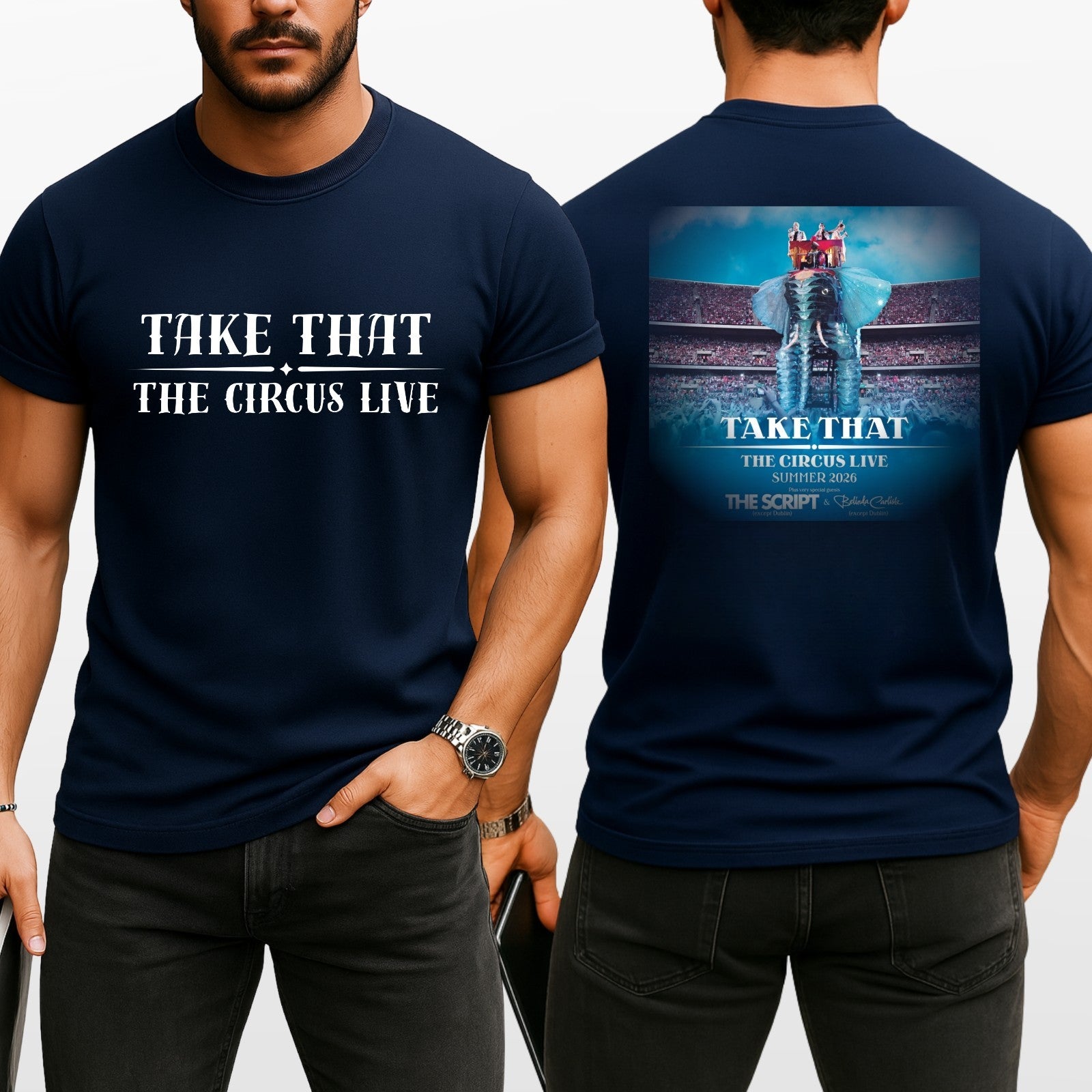 Take That Tour Shirt 2026 | The Circus Live Concert Tee