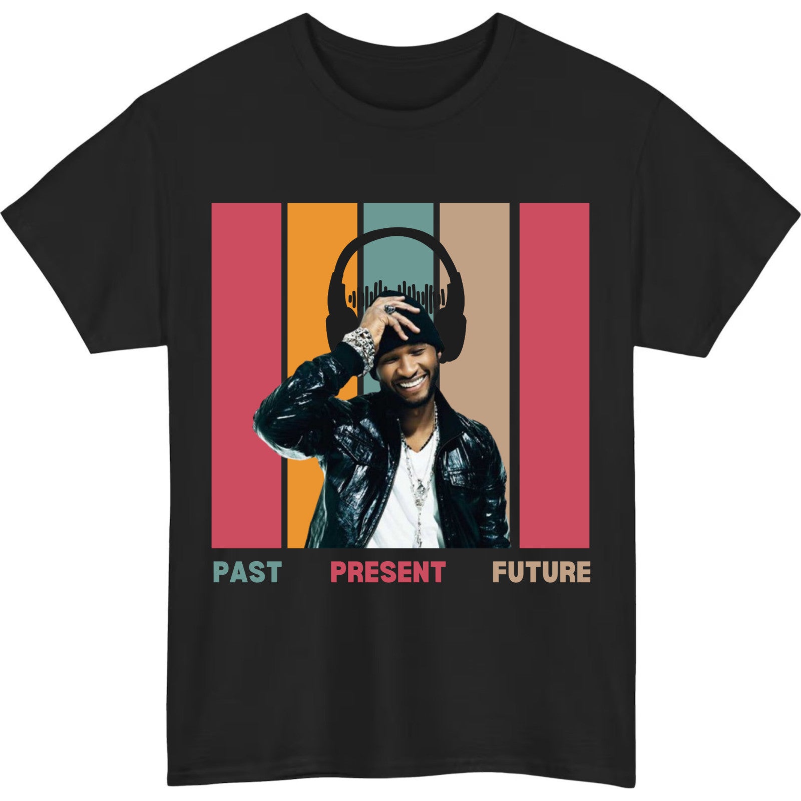 Usher T-Shirt, Usher past present future tour t-shirt, Usher concert t-shirt,