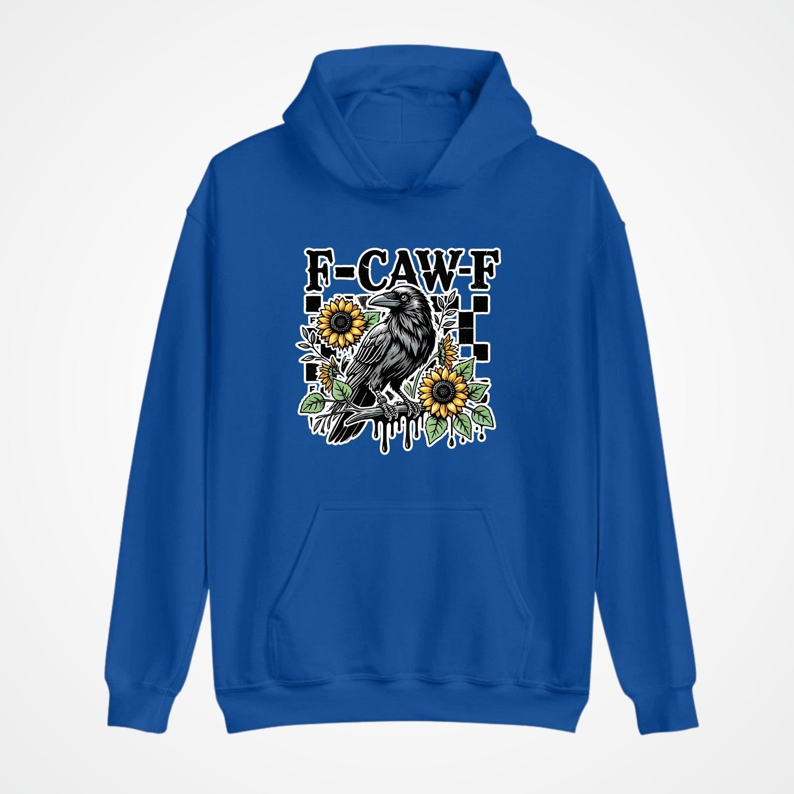 F-Caw-F Chicken Chickens Animals Womens Hoodie Funny Farm Animal Pullover